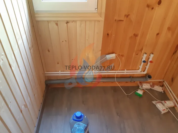 Монтаж водоснабжения + канализация под ключ — фото 14